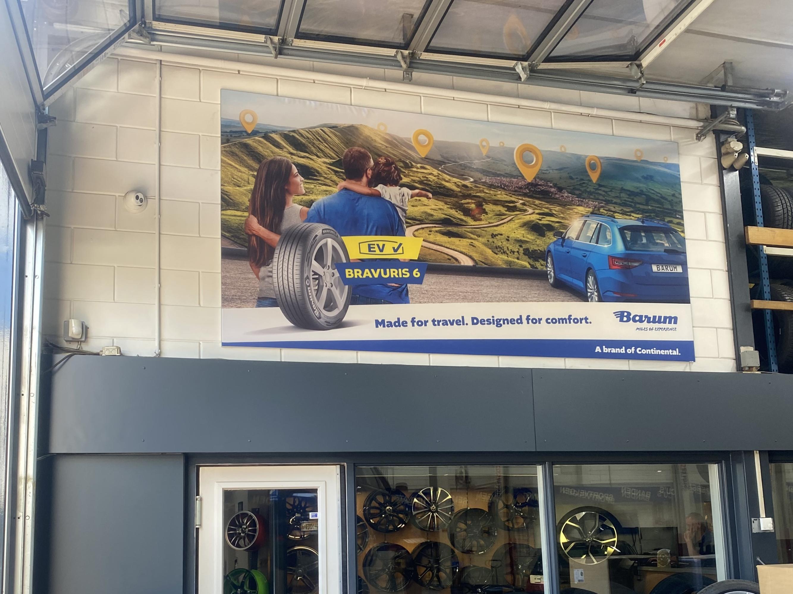 Peesframe voor ABC Banden